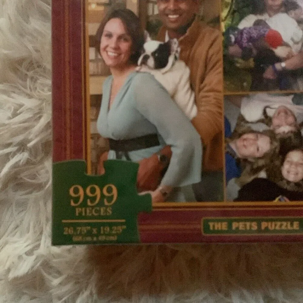 Unopened puzzle Awkward‎ Family Photos The Pets Puzzle